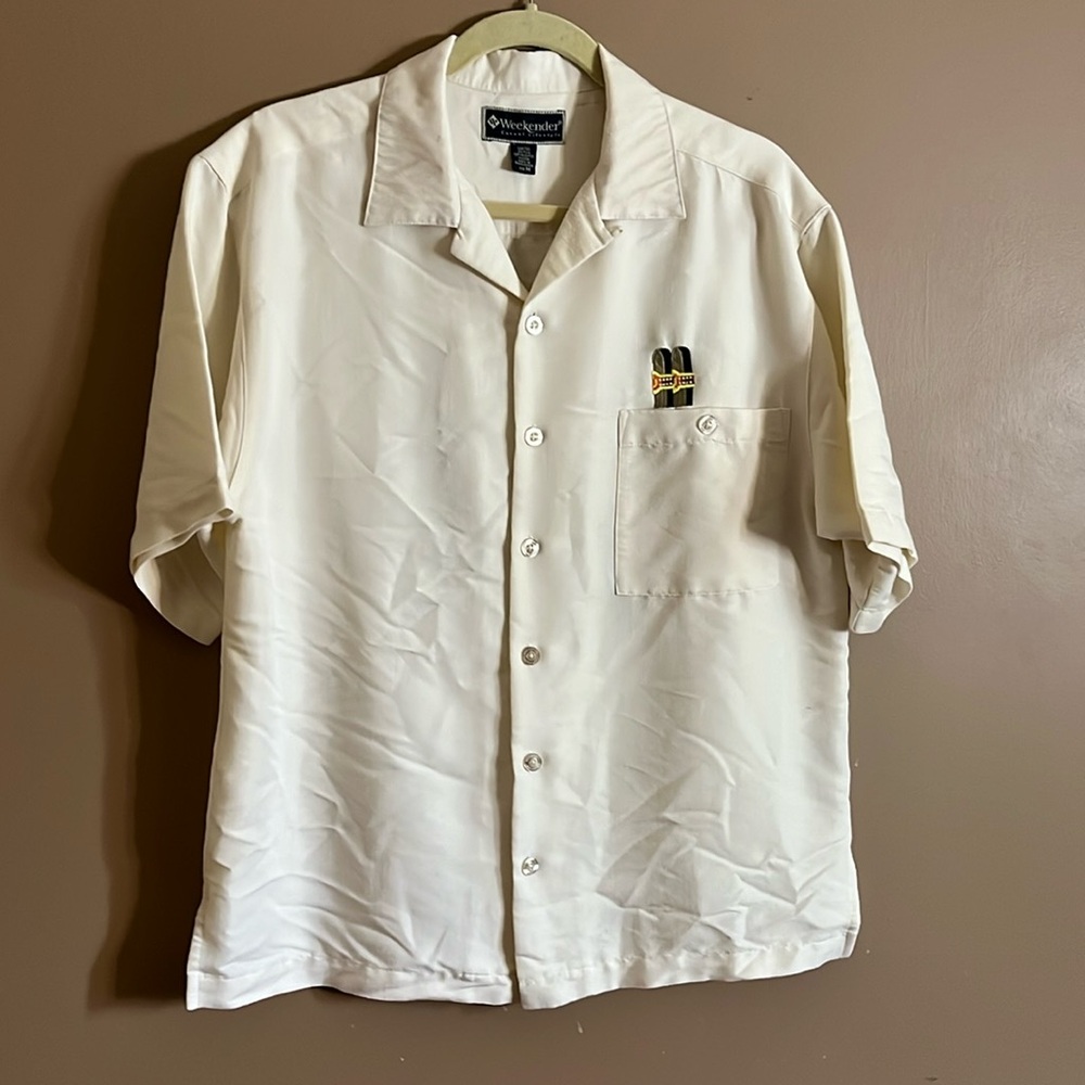 😄Limited edition cigar smokers casual shirt. B7